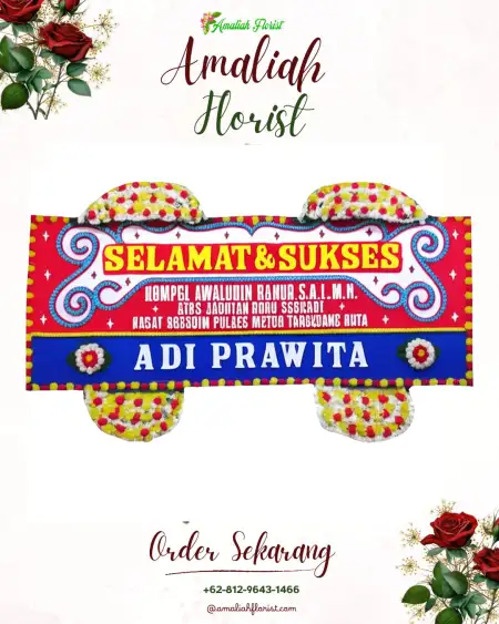 Papan Bunga Ucapan Selamat Cikoneng